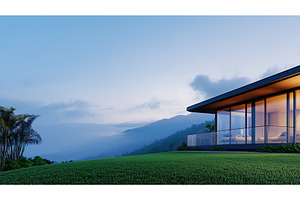Stunning glass walled cabins, an Architecture Photo by Lermont51