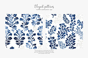 watercolor pattern damask textures, a Pattern Graphic by Patishop Art (Thumbnail 8 of 9)