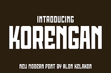 Korengan Font