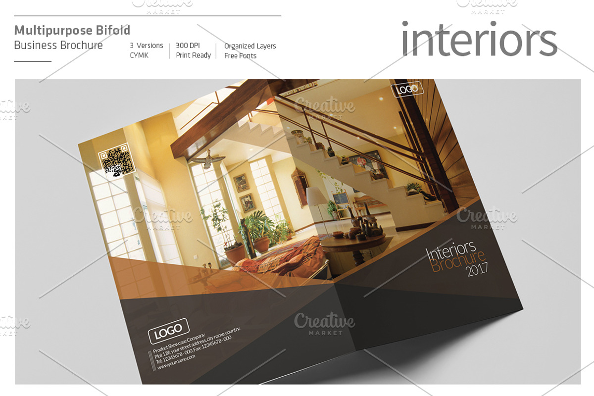 Multipurpose Bifold Brochure, a Brochure Template by Mastergfx (Photo 3 of 8)