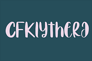 Klythera - Watercolor Inked Display, a Sans Serif Font by Design House (Thumbnail 1 of 3)