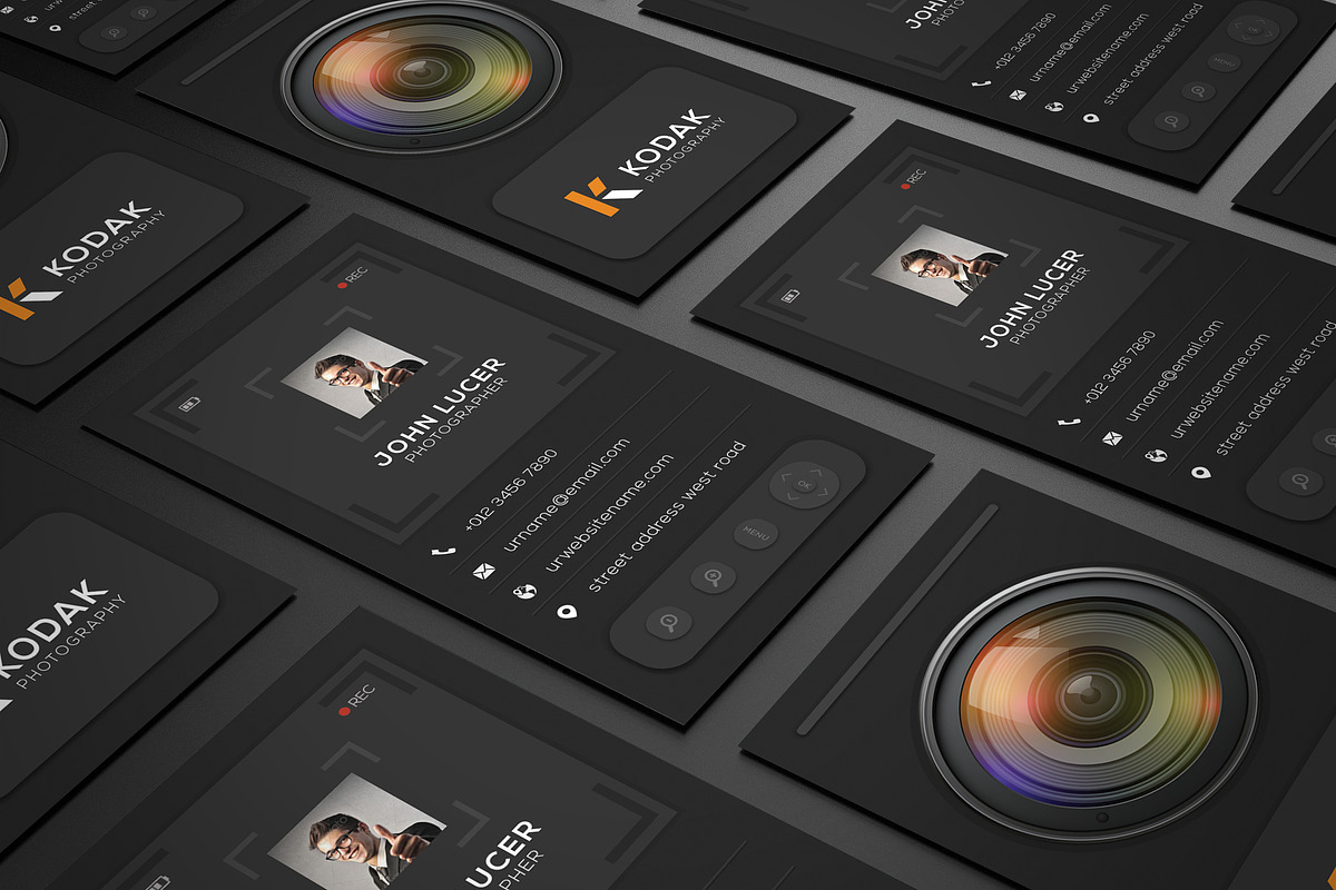 Portrait Photography Business Card, a Business Card Template by Creative_Arts (Photo 1 of 4)