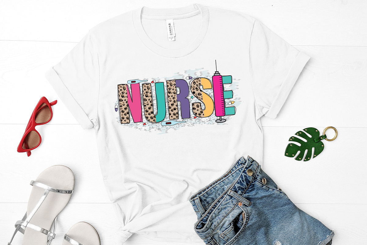Nurse Sublimation Design Bundle, a Graphic by CraftlabSVG (Photo 15 of 17)