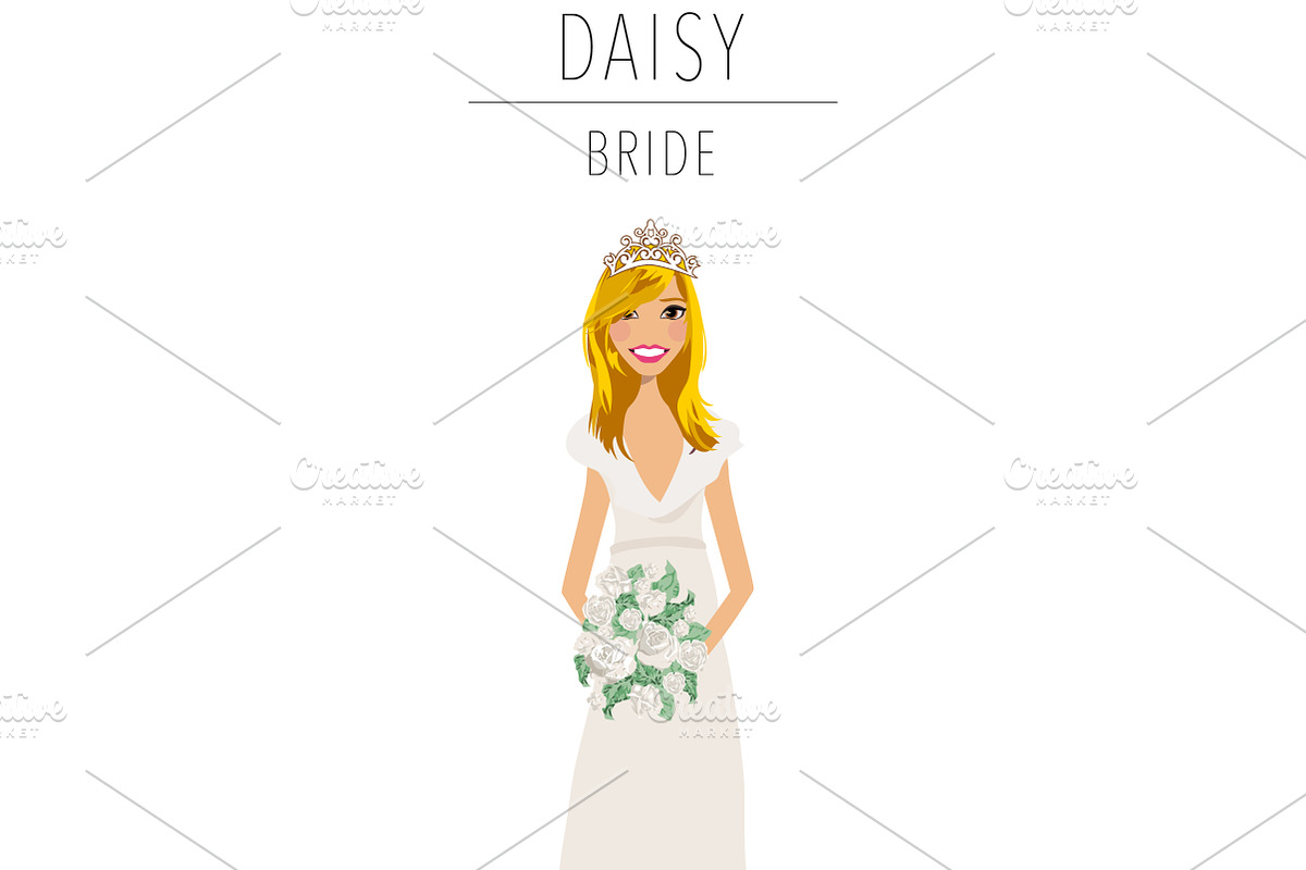 Bride Portrait Creator | Wedding Art, a Person Illustration by Lauren Lesley Studio (Photo 8 of 29)