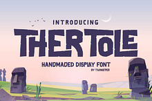 Thertole Unique Display Font