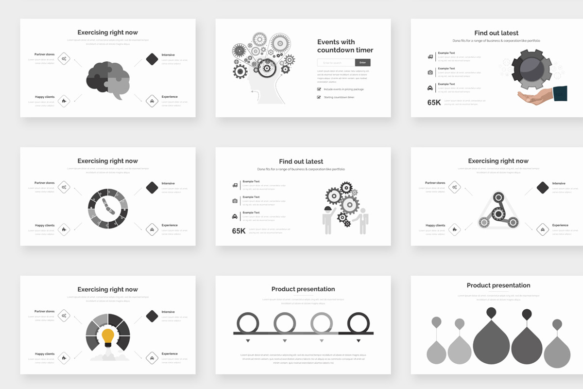 Volano Minimalism Google Slide, a Presentation Template by One Percent Studio (Photo 10 of 16)