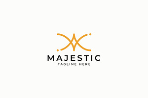 Letter M Logo of Majestic Monarch, a Branding & Logo Template by Signatoro