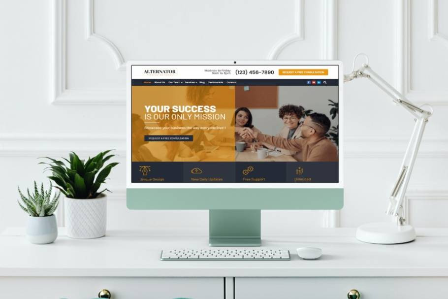 Corporate Multi-purpose Business WordPress Theme – Alternator