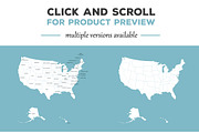 USA vector maps, a Work Illustration by Design Shop (Thumbnail 3 of 5)