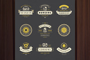 36 Fast Food Logos and Badges, a Branding & Logo Template by Vasya Kobelev (Thumbnail 3 of 18)