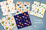 Back to school-watercolor set, an Education Illustration by KatBranchArt (Thumbnail 4 of 5)
