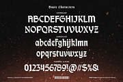 Burst Hydra Font, a Blackletter Font by alit design (Thumbnail 4 of 17)