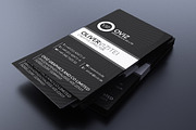 Modern Black And White Business Card, a Business Card Template by Marvel (Thumbnail 2 of 4)