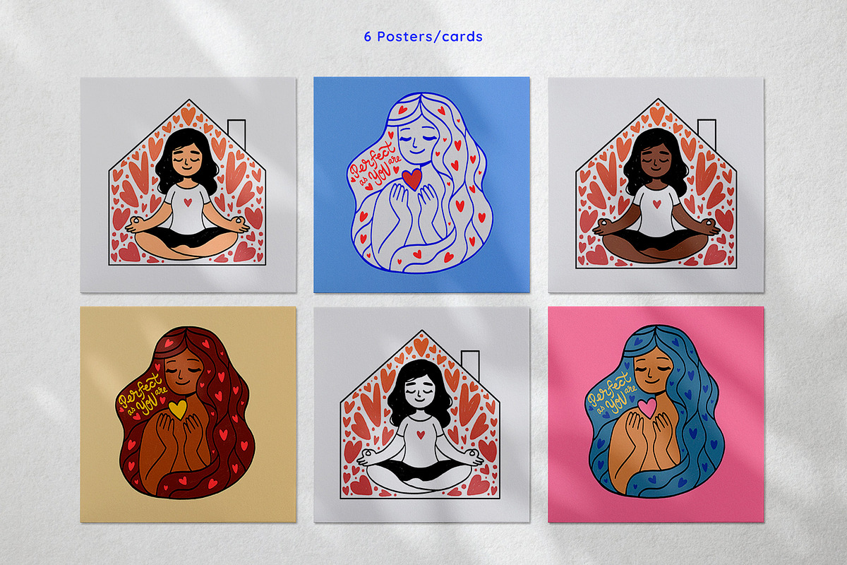 Self Love Feminine Collection, a Person Illustration by Greywitch_Lola (Photo 10 of 12)
