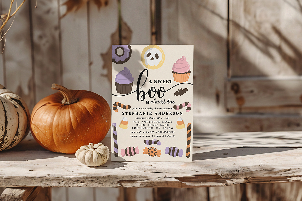 Halloween Sweets Clipart Pattern Set, a Seasonal Illustration by Printable Pretty Studio (Photo 11 of 11)