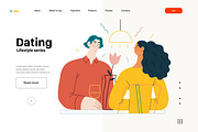 Lifestyle vector ills, color 2, a Templates & Theme by Grivina's shop (Thumbnail 6 of 18)