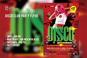Disco Club Party Flyer, a Flyer Template by GladicMonster (Thumbnail 5 of 6)