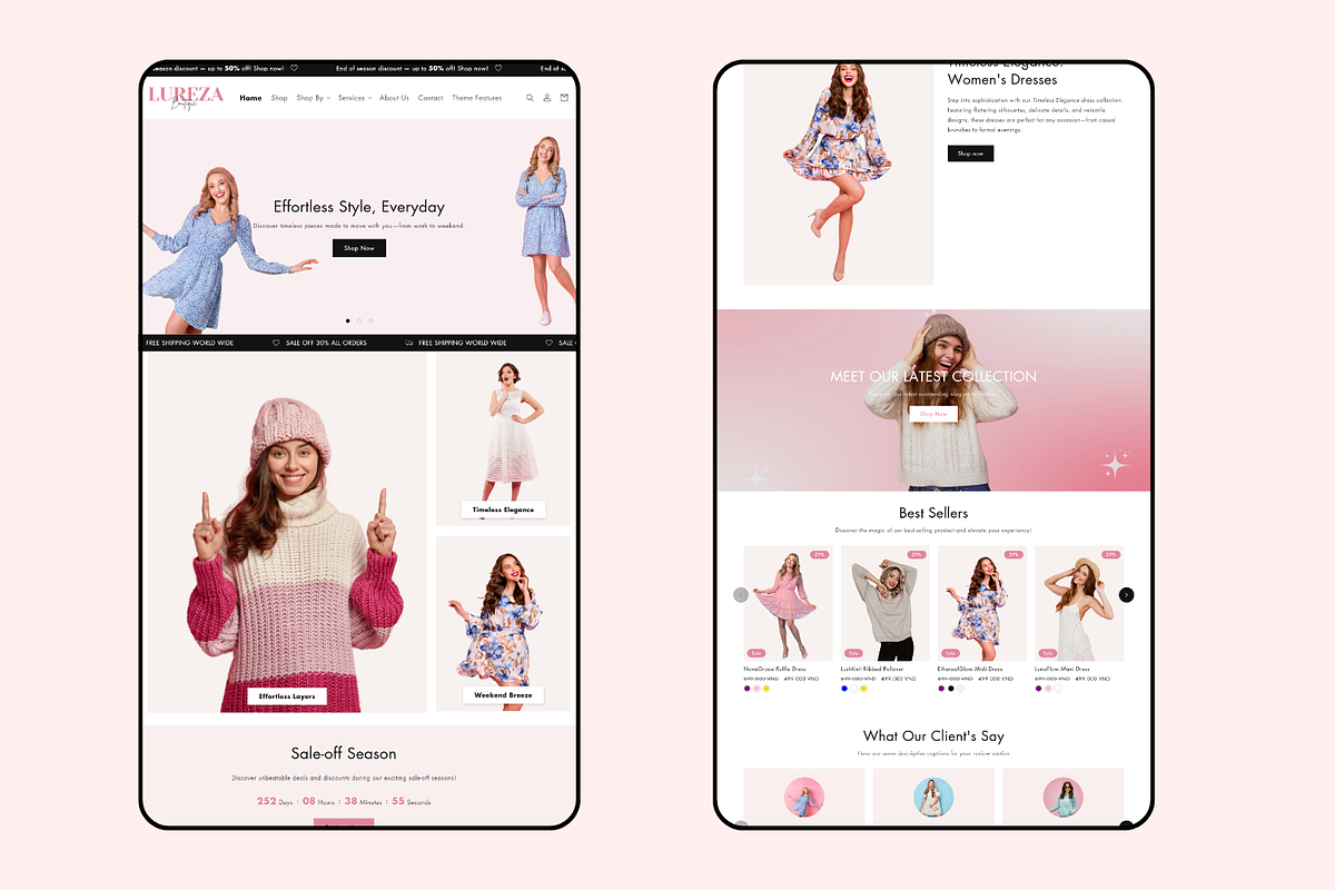 Lureza - Premium Shopify Themes, a Shopify Template by Xynotheme (Photo 2 of 7)
