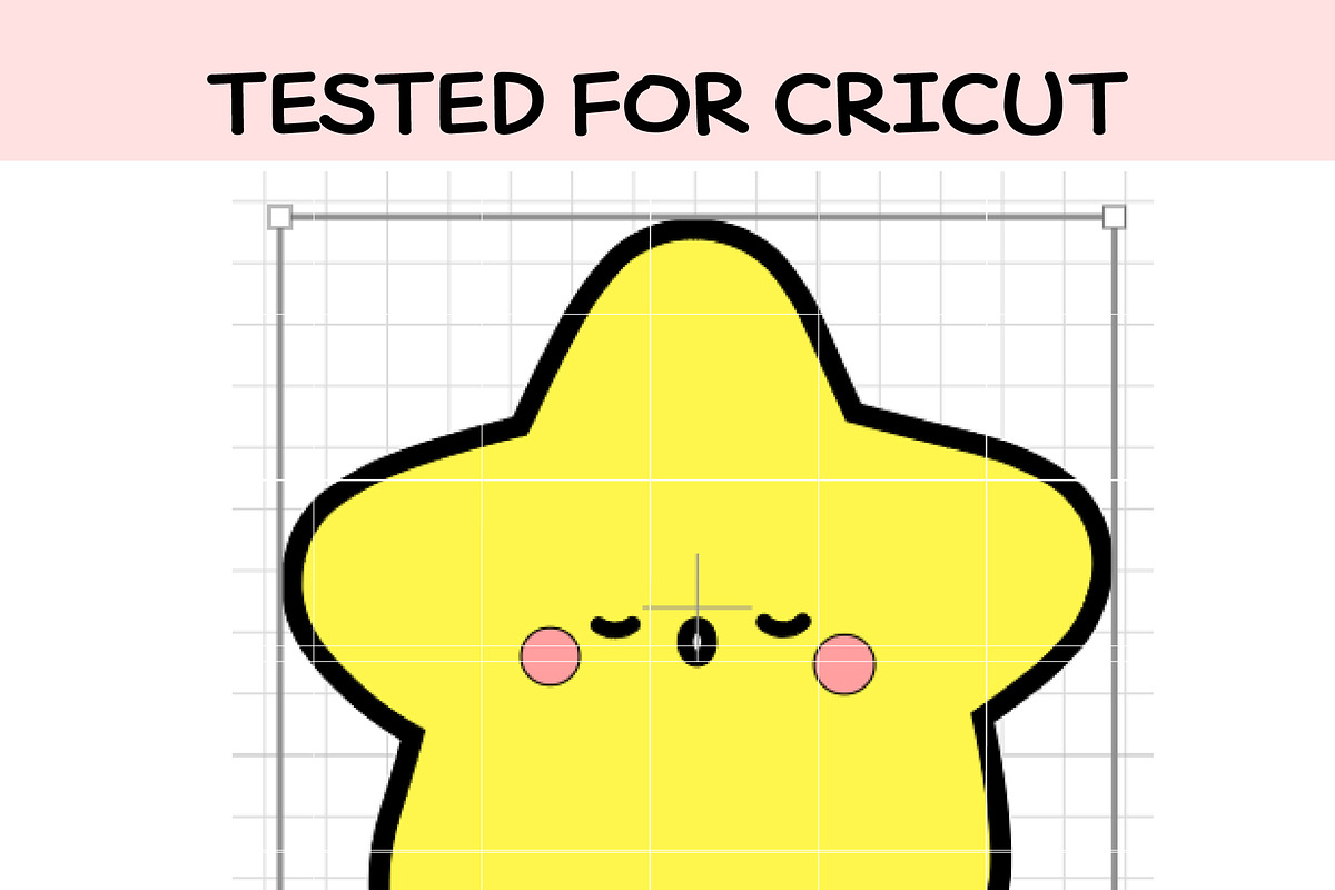 Cute Baby Star SVG Bundle, an Illustration by TheHitShop (Photo 4 of 9)