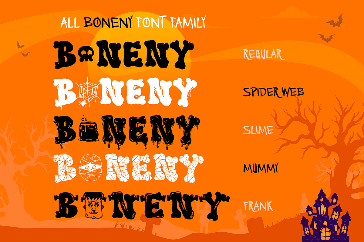 Boneny Font, a Handwritten Font by BBtypeStudios (Photo 6 of 12)