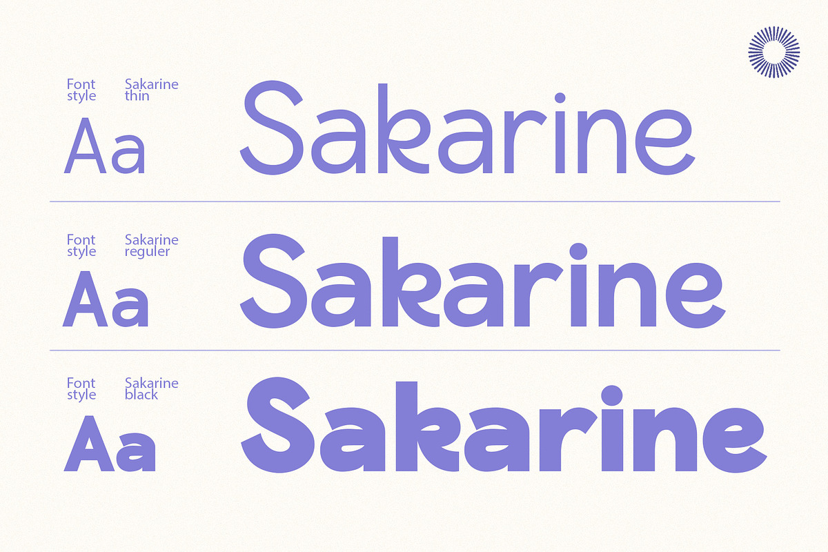 Sakarine typeface - Sans Serif, a Sans Serif Font by Setara Langit CreativeStd (Photo 2 of 15)