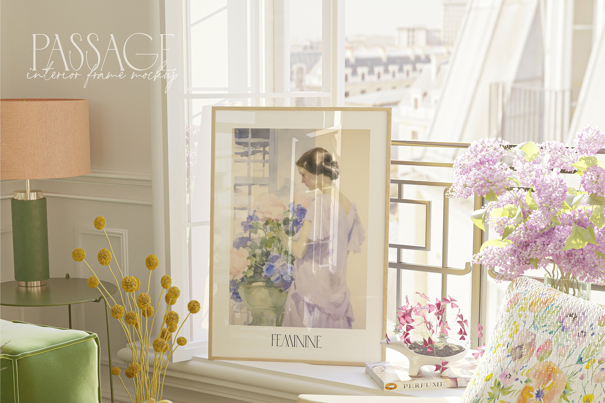 PASSAGE | Interior Frame Mockups, a Household Mockup by yuliyuri.studio (Photo 10 of 19)