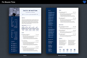 PRO Resume 3, a Resume Template by ikono.me (Thumbnail 3 of 6)