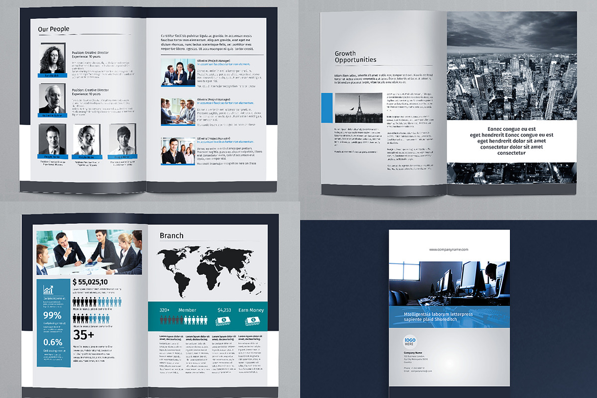 Corporate Brochure, a Brochure Template by artico (Photo 3 of 5)