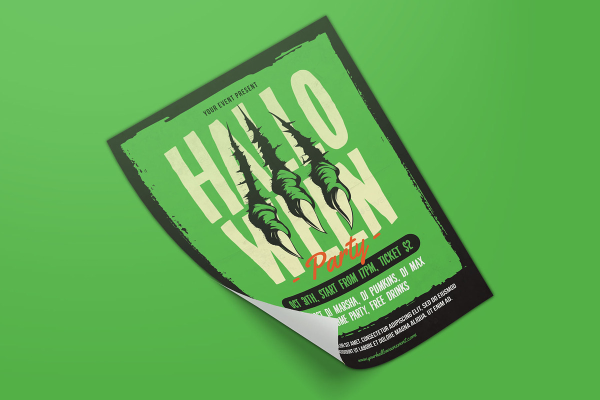 Halloween Flyer, a Flyer Template by Graphr (Photo 3 of 3)
