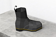 Boots - 3d papercraft, a Print Template by PAPER amaze (Thumbnail 2 of 6)