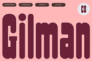 CS Gilman – Bold Font, a Sans Serif Font by Craft Supply Co. (Thumbnail 1 of 8)