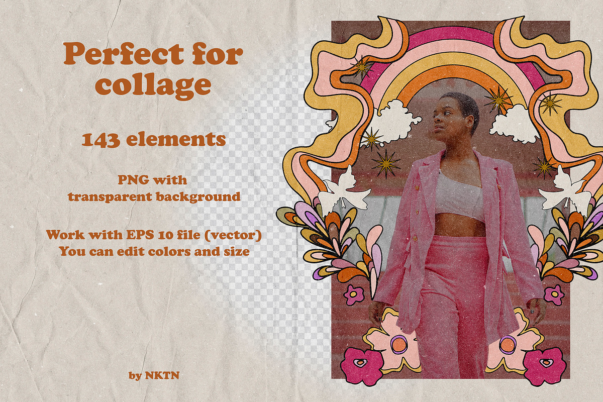 Hippie Aesthetic #143, an Object Illustration by NKTN (Photo 2 of 8)