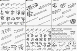 Trusses Giant Collection - 149 PCS