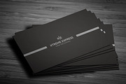 Black & White Business Card, a Business Card Template by Helal Shop (Thumbnail 2 of 6)