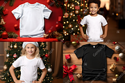 Cozy Christmas T-shirt Mockup Bundle, a Shirt Mockup by Genius Graph (Thumbnail 4 of 4)