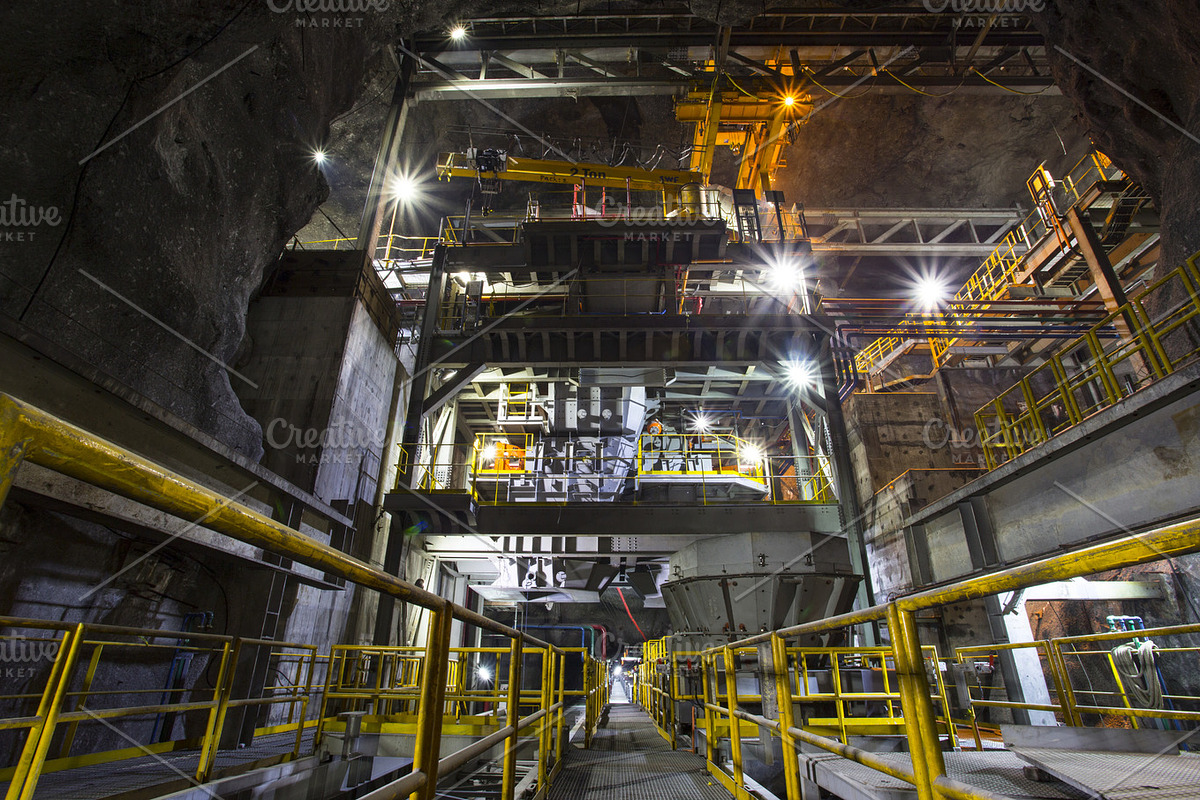Underground Mine Construction, an Industrial Photo by Mining 101 (Photo 2 of 2)