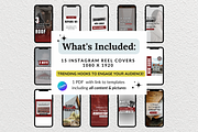 Roofing Reel Cover Templates, a Social Media Template by gooddogcreativeco (Thumbnail 2 of 9)