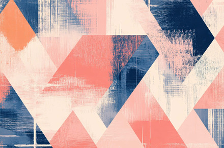 Abstract geometric pattern with soft, a Photo by Tanuart