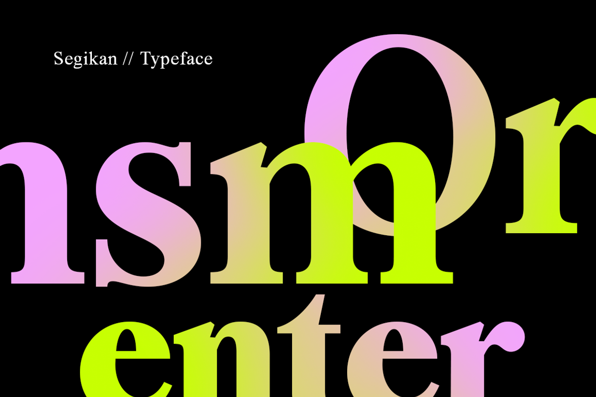 Segikan | SALE 60% OFF, a Serif Font by Areatype (Photo 6 of 16)