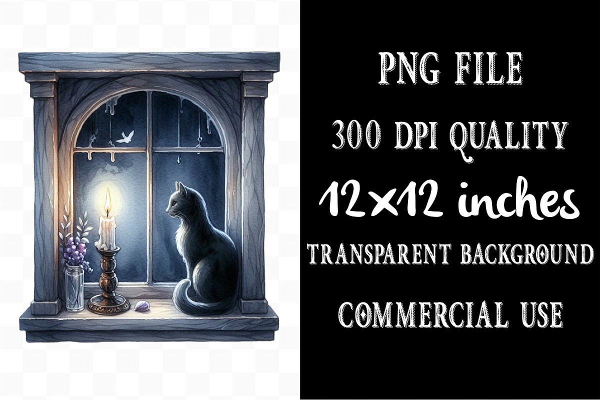 Halloween Night Clipart, an Illustration by Designking (Photo 4 of 4)