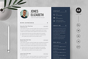 Word Resume Template/CV, a Resume Template by UpSolution (Thumbnail 1 of 5)