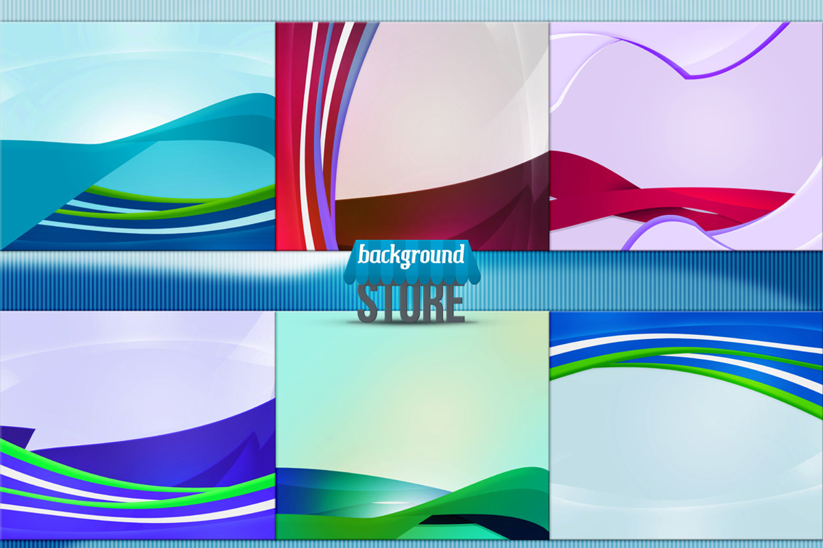 Abstract Shapes Background preview 2