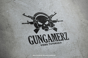 Gun Gamer Logo Template