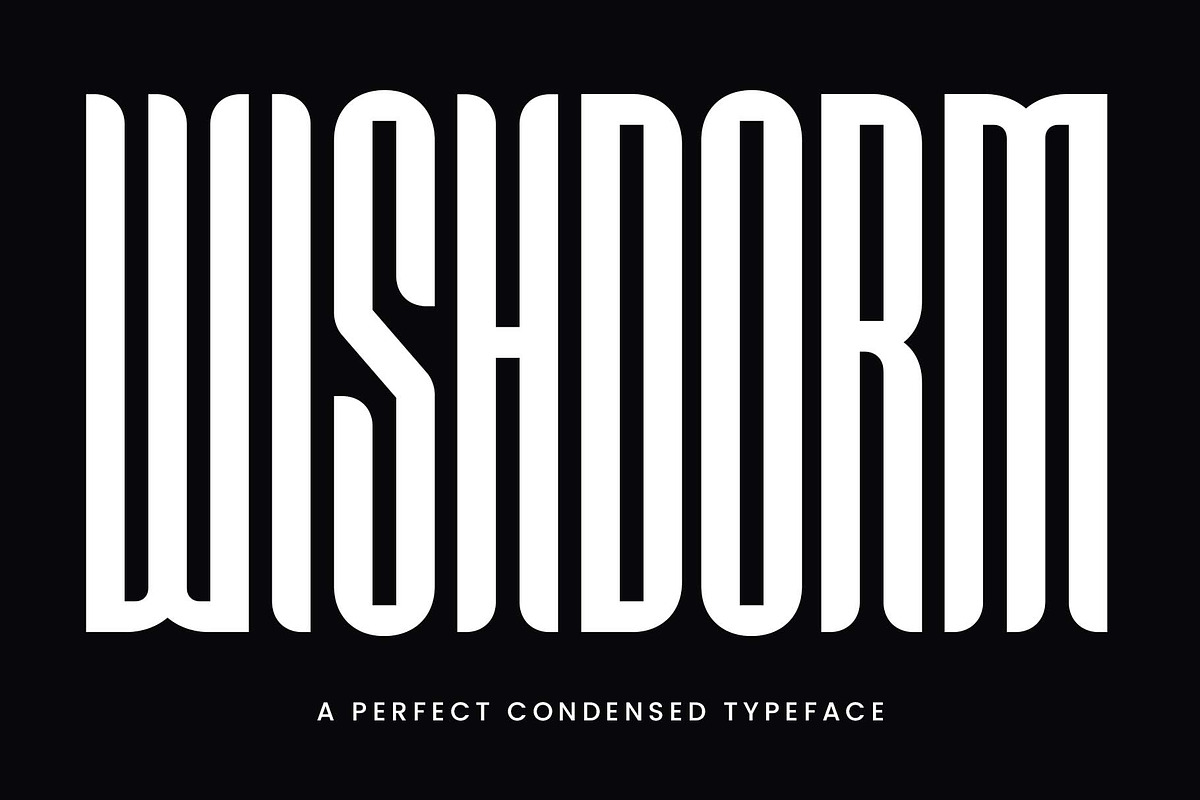 Ultra Condensed - Wishdorm, a Sans Serif Font by Novitype (Photo 2 of 12)