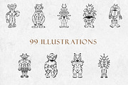 Medieval Monsters Vol 2, a Decorative Illustration by Tekuni (Thumbnail 13 of 14)