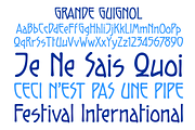 Grande Guignol - art deco elegance, a Handwritten Font by Comicraft Fonts (Thumbnail 2 of 4)