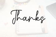 Monday | Script Font, a Handwritten Font by Scratchones (Thumbnail 9 of 9)