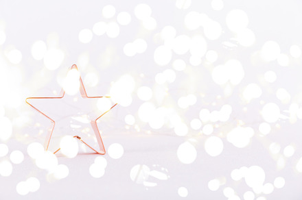 Star  Copper cookie cutter on white, a Holiday Photo by Kate Molchanova