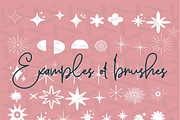 75 Procreate Brushes, Star Brushes, a Brush Add-On by Little Paperies (Thumbnail 3 of 4)