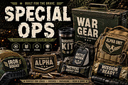 Battle Worn, a Slab Serif Font by Wow Magic (Thumbnail 2 of 5)